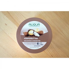 Körperbutter Macadamia & Sheabutter von Budni Aliqua Naturkosmetik