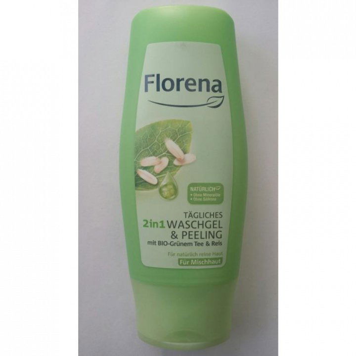 Tägliches Waschgel & Peeling 2in1 von Florena