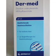 Der-med Rückfettende Hautwaschlotion Extra Mild pH 5,5 von Permamed