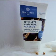 DermaSel Spa - Totes Meer Handcreme - Açai Beere von DermaSel