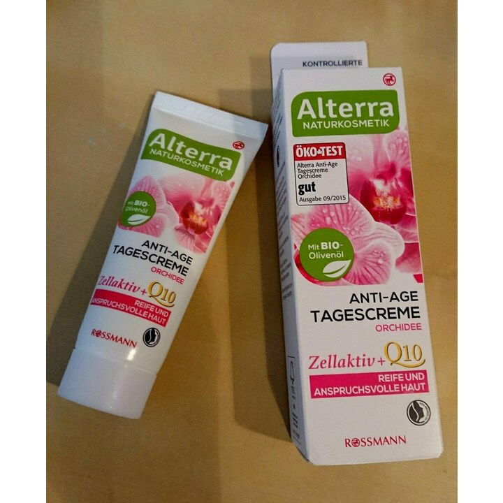 Anti-Age Tagescreme Q10 Bio-Orchidee von Alterra