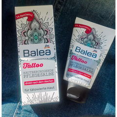 Tattoo - Hautberuhigende Pflegesalbe von Balea