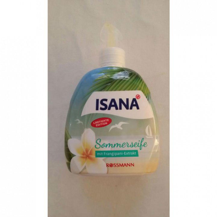 Sommerseife mit Frangipani-Extrakt von Isana