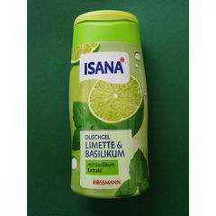 Duschgel - Limette & Basilikum von Isana