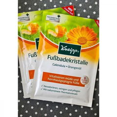 Fußbadekristalle Calendula • Orangenöl von Kneipp