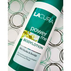 Power Me - Bodylotion mit Gurke & Seealge von Lacura