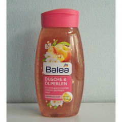 Dusche & Ölperlen - mit Pfirsich-Duft