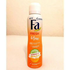 Fresh & Free Gurken- & Melonen-Duft Deodorant Spray von Fa