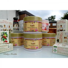 Stärkende Haarmaske mit Klettenwurzelöl by Rezepte der Großmutter Agafja