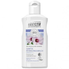 Sanfte Reinigungsmilch Bio-Malve und Bio-Mandel von Lavera