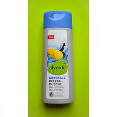 Meersalz Pflege-Dusche Bio-Zitrone Bio-Pfeffer von alverde