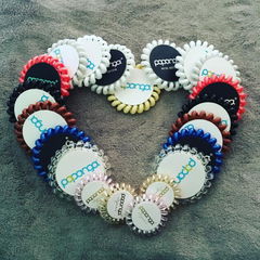 Stylische Haargummis