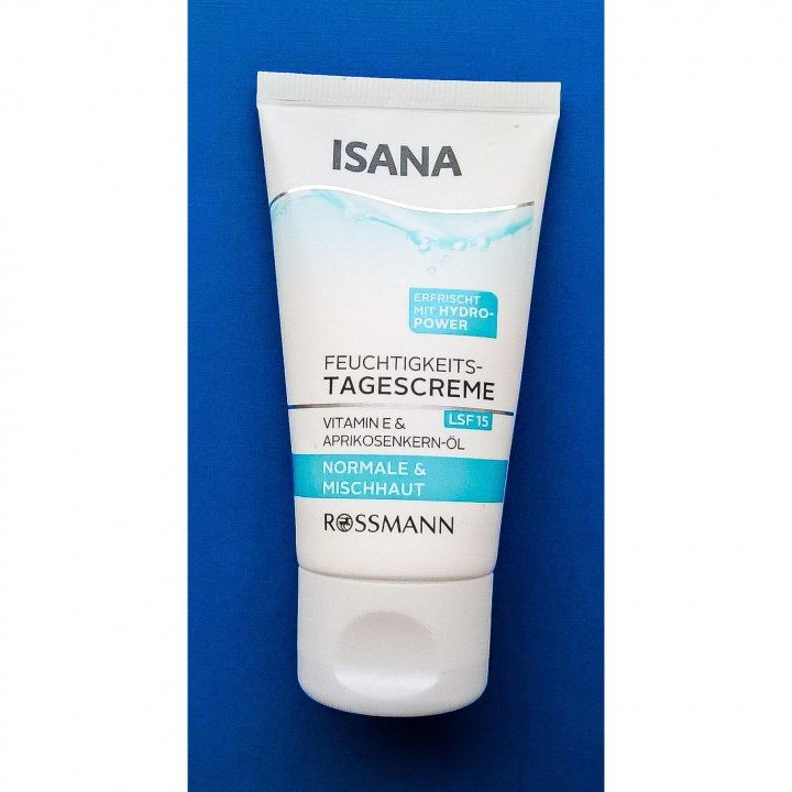 Feuchtigkeits-Tagescreme LSF 15 von Isana