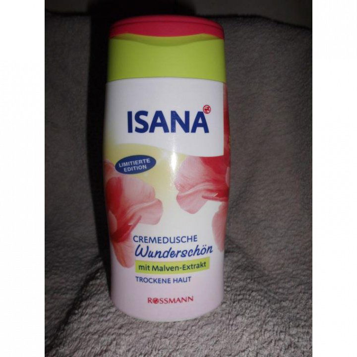 Cremedusche - Wunderschön - mit Malven-Extrakt von Isana Cremedusche - Wunderschön - mit Malven-Extrakt von Isana