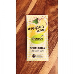 Schaumbad #lemon love Zitronen-Duft