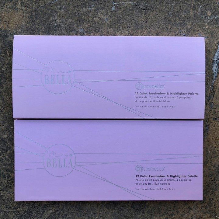 Mrs. Bella 12 - Color Eyeshadow & Highlighter Palette von bhcosmetics
