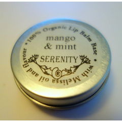 Mango & Mint 100% Organic Lip Balm Base von Serenity