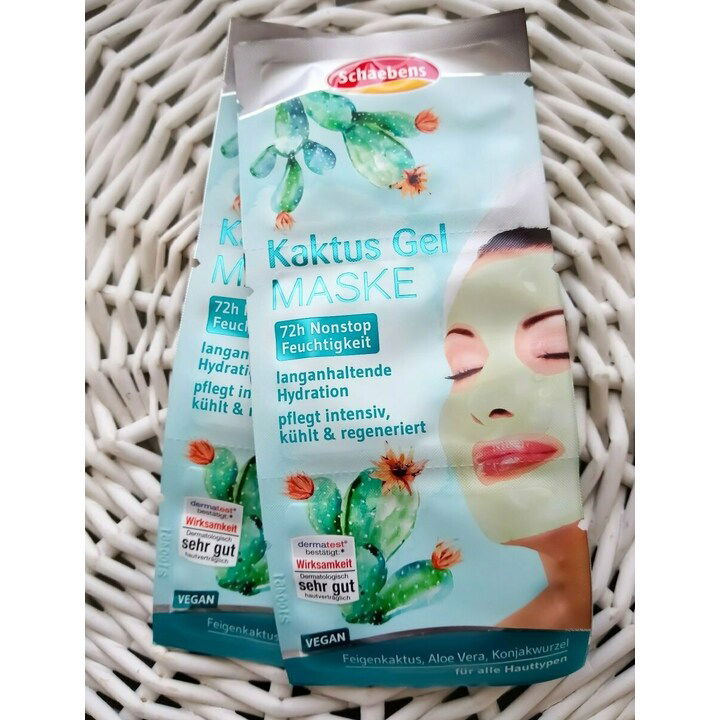 Kaktus Gel Maske von Schaebens