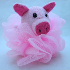 Duschknäuel   Schwein