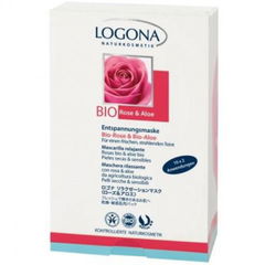 Entspannungsmaske Bio Rose & Bio Aloe von Logona