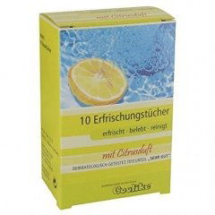 Erfrischungstücher mit Citrusduft von Coolike