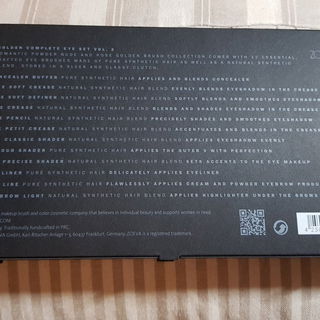 Rose Golden - Complete Eye Set Vol. 2 - 12 Brushes + Clutch - Zoeva