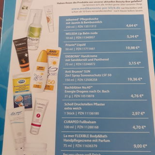 Beauty Box (Juni 2018) von medikamente-per-klick.de