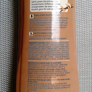 Cremedusche - Golden Shine - Balea