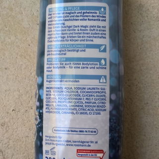 Duschgel - Dark Magic von Isana