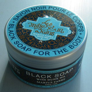 Les Mille et un Bains - Black Soap with Olive Oil - Marius Fabre