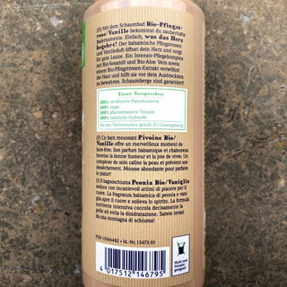 Naturell - Was das Herz begehrt! Schaumbad Bio-Pfingstrose / Vanille - Dresdner Essenz