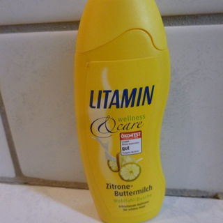 Wellness & Care - Zitrone-Buttermilch Wohlfühldusche - Litamin