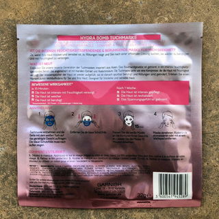 SkinActive - Hydra Bomb - Tuchmaske - Trockene und Sensible Haut - Garnier