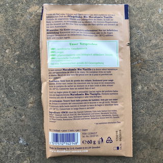 Naturell - Du bist einfach zauberhaft! Pflegebad Bio-Macadamia / Vanille - Dresdner Essenz