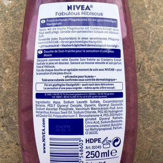 Pflegedusche - Fabulous Hibiscus - Cranberry-Extrakt & Hibiskus-Duft - Nivea