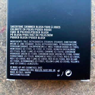 Sheertone Shimmer Blush - M·A·C