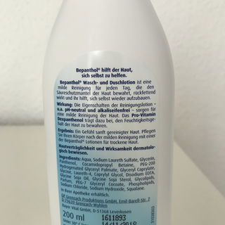 Wasch- und Duschlotion 2018 von Bepanthol