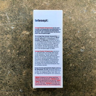 Muskel-Entspannung - Gesundheitsbad - Zitrone + Minze + Eukalyptus + Rosmarin - tetesept