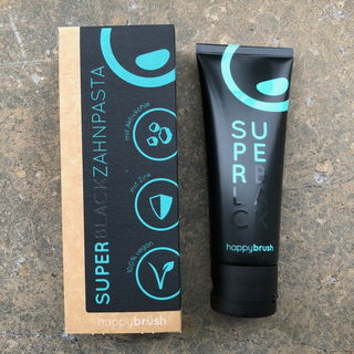 Super Black Zahnpasta - happybrush