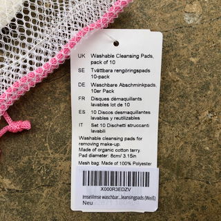 Waschbare Abschminkpads, 10er Pack - ImseVimse