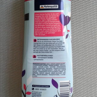 Duschgel - Born to be lazy - Balea