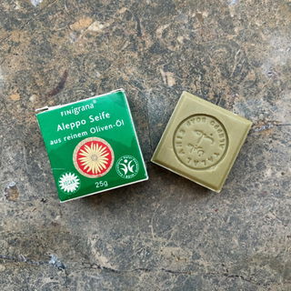 Aleppo Seife aus reinem Oliven-Öl - FINigrana