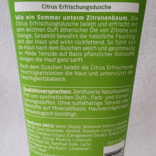 Citrus - Erfrischungsdusche - Weleda