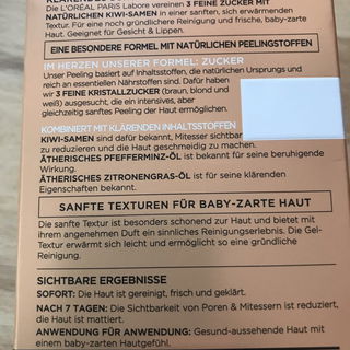 Sugar Scrubs - Klärendes Peeling - 3 Feine Zucker + Kiwi Samen von L'Oréal