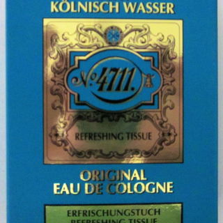 Echt Kölnisch Wasser Original Eau de Cologne - Erfrischungstuch von 4711