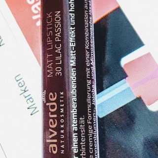 Matt Lipstick von alverde