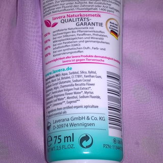 Basis Sensitiv - Zahncreme sensitiv - Lavera