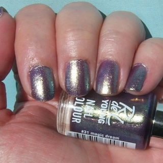 ...in der Sonne fliederfarben/silbrig