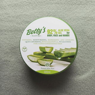 92% Aloe Vera Gel von Betty's Nature