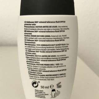 360° Mineral Tolerance Fluid SPF 50 von Heliocare